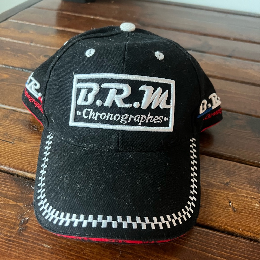 B.R.M Black and White Cap
